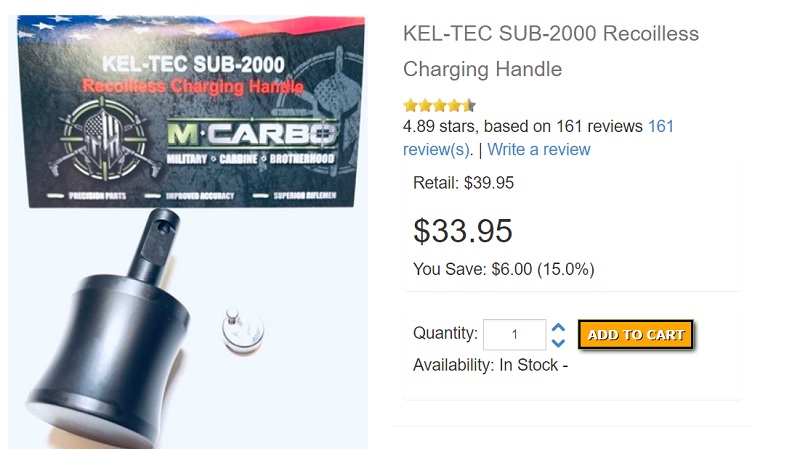 Kel-Tec Sub 2000 Recoil Control